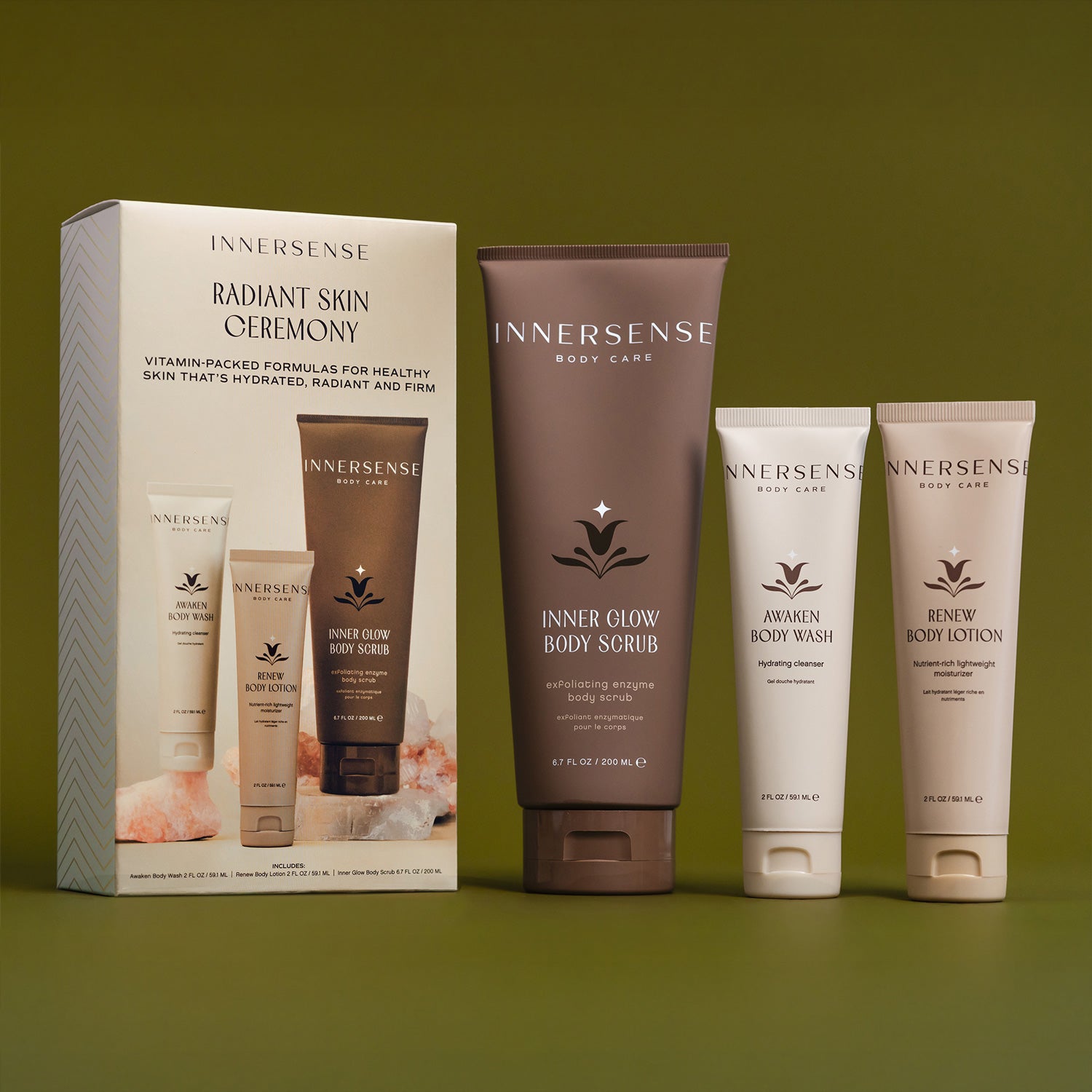 Radiant Skin Ceremony Gift Set - Body Wash - Innersense Organic Beauty
