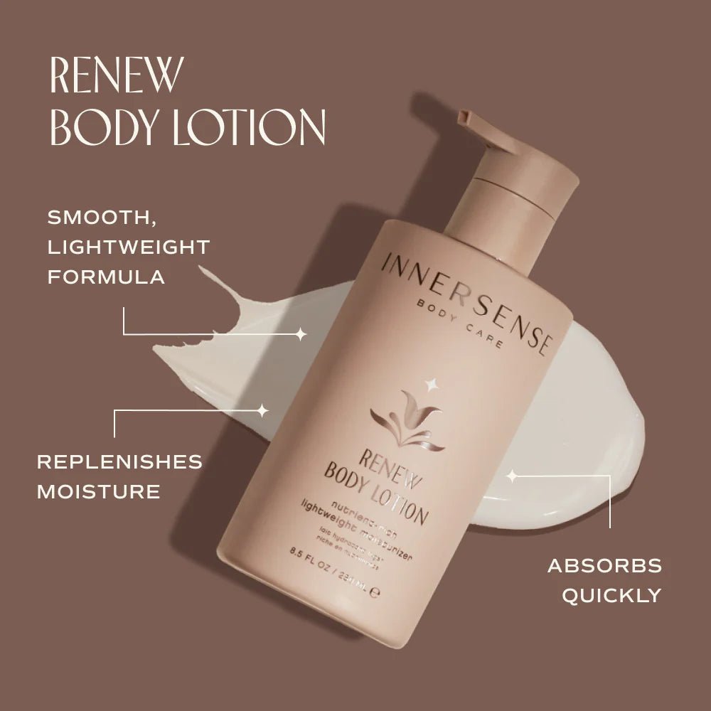 Renew Body Lotion - Wash Innersense Organic Beauty