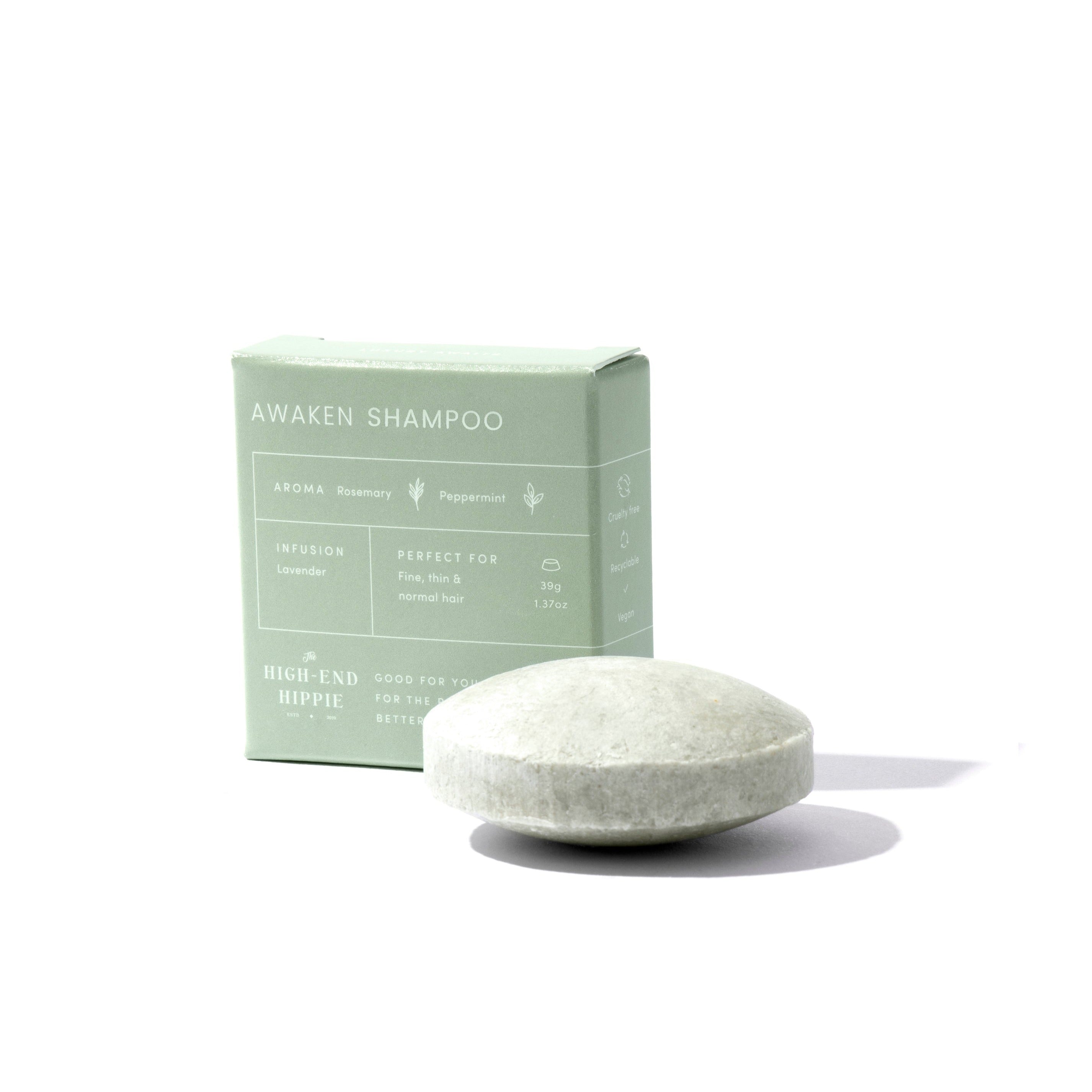 Awaken Shampoo Bar - High-End Hippie Wellness