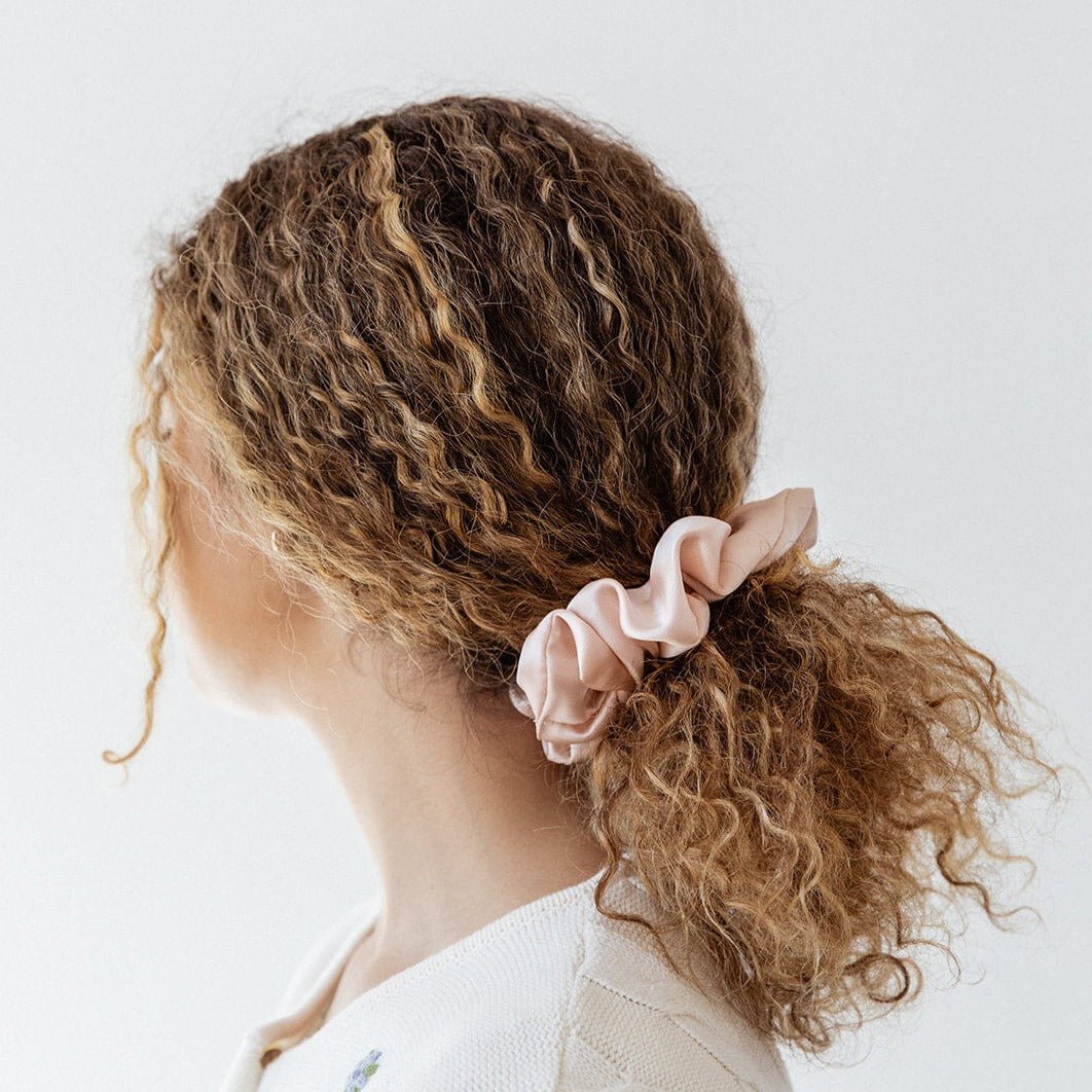 Primrose Silk Scrunchie - Hair Holistic