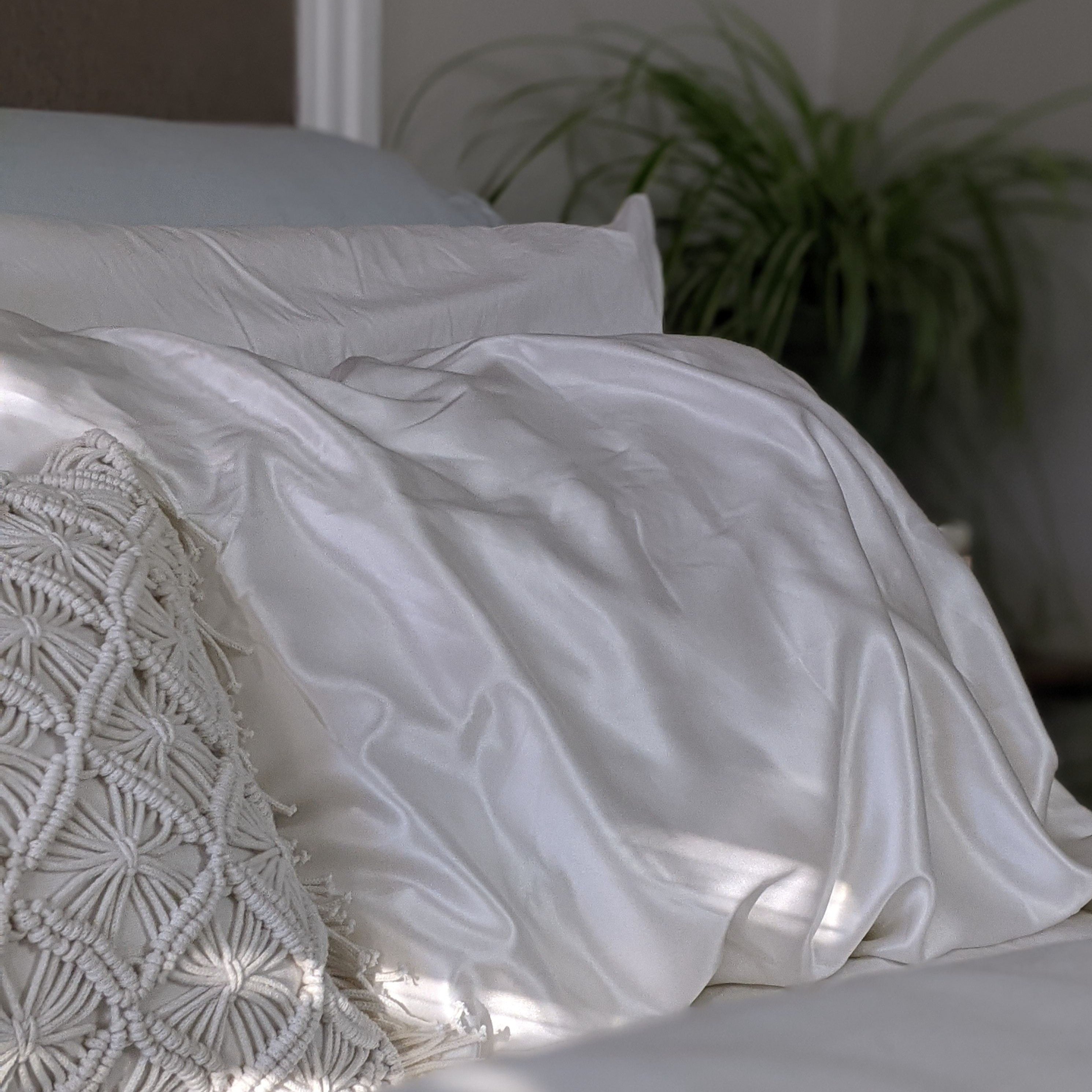 Vegan Silk Pillowcase - Lifestyle Wellness Neero & Ana