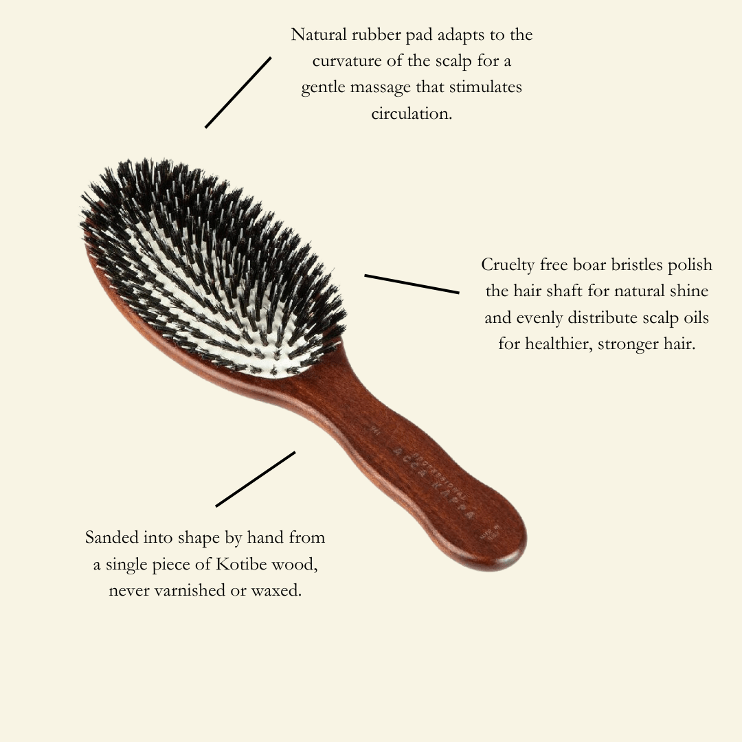 Natural boar online bristle brush